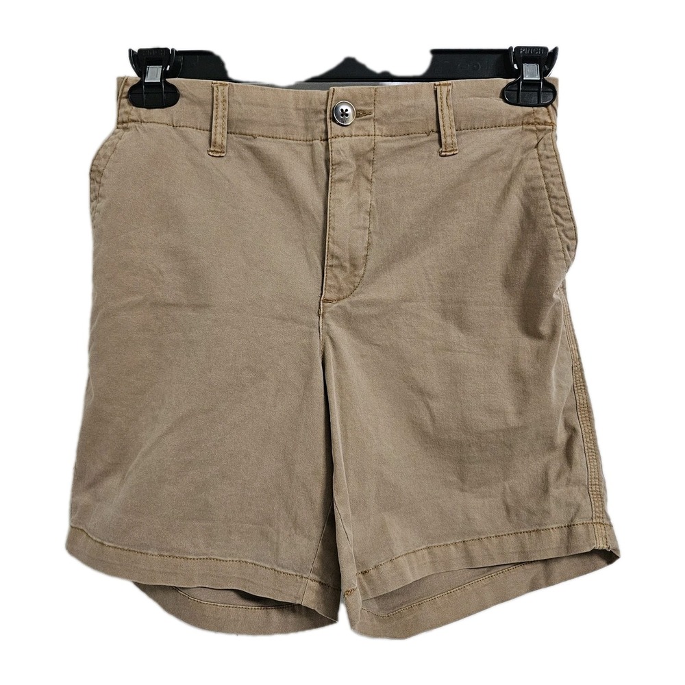 Old Navy Shorts Men XS Tan Khaki Chino 5" Inseam Elastic Back Twill Casual